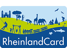 Logo der RheinlandCard, einer Erlebniskarte für die Region Rheinland